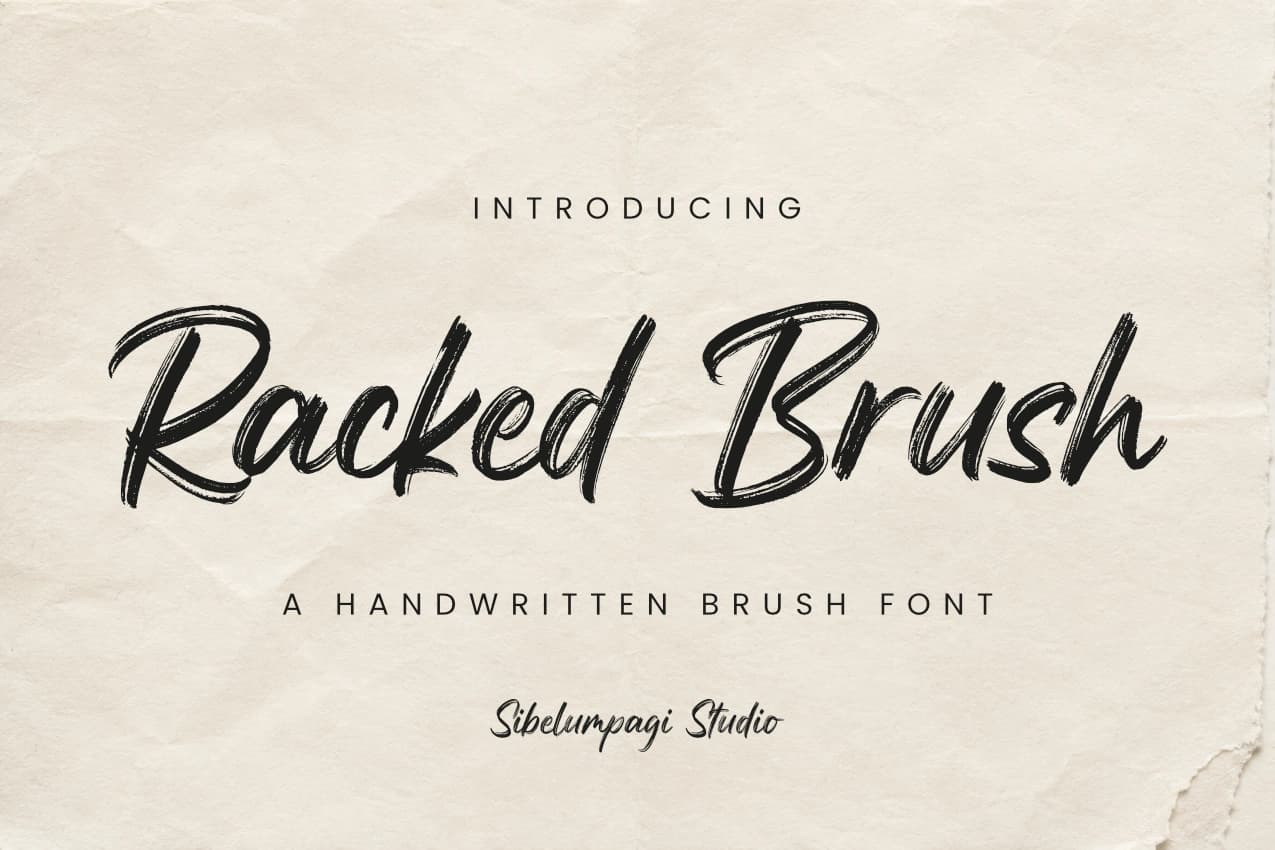 Racked Brush