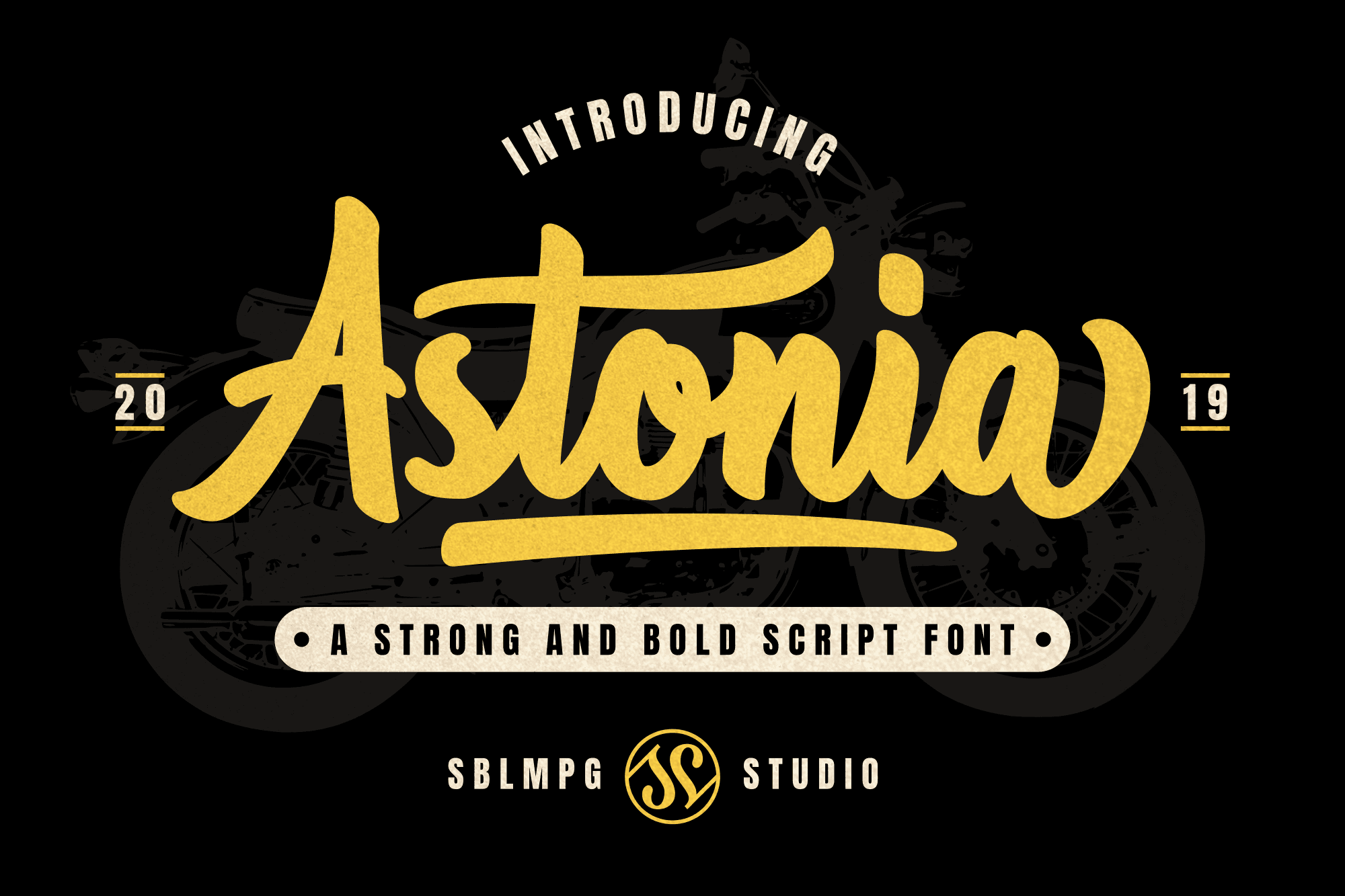 Astonia - Bold Script Font product preview image by Sibelumpagi