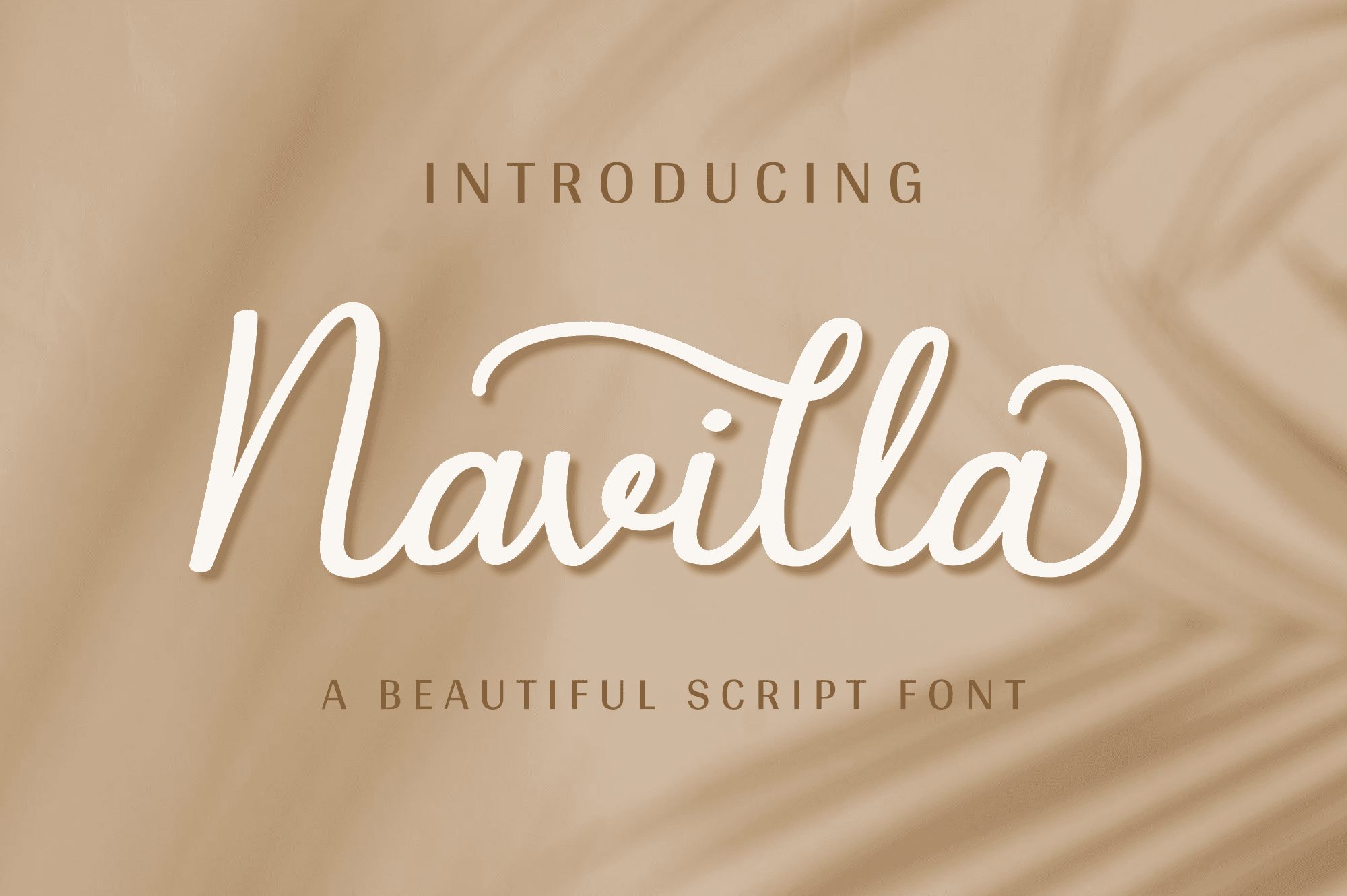 Navilla - Script Font product preview image by Sibelumpagi